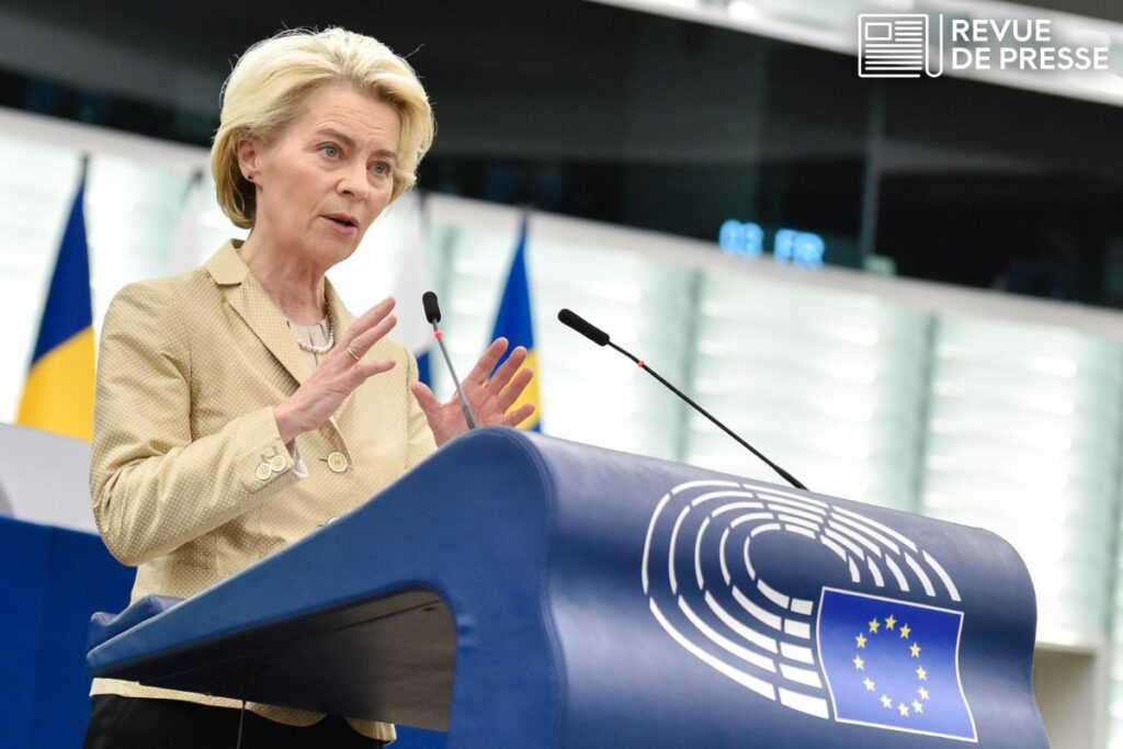 Pour armer l'Ukraine, Ursula von der Leyen propose d'utiliser les bénéfices des avoirs russes gelés