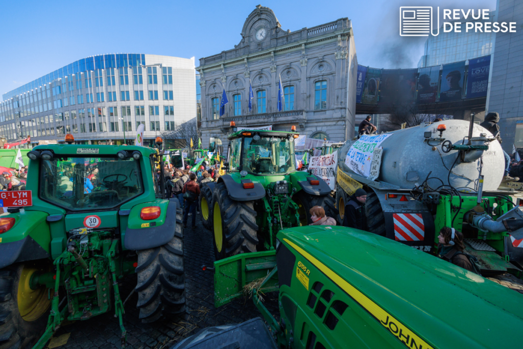 En Pologne, la colère des agriculteurs contre les importations ukrainiennes s'accentue