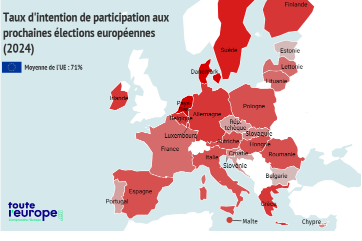 Elections européennes 2024 : à quelle participation s'attendre ?