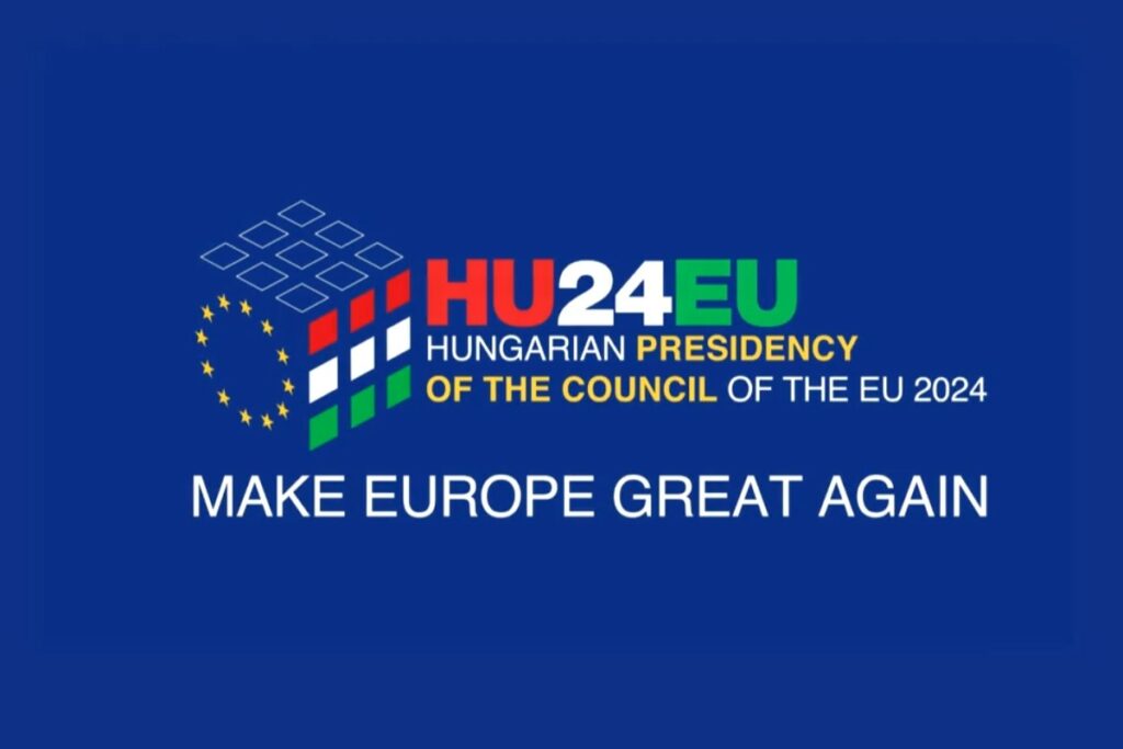 Le logo de la présidence hongroise s'inspire du célèbre Rubik's cube