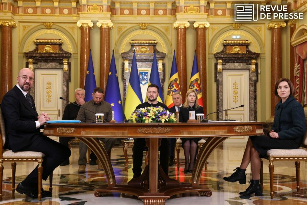 Elargissement : l'Union européenne ouvre les négociations d'adhésion avec l'Ukraine et la Moldavie